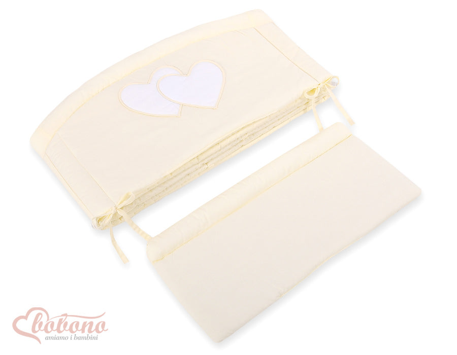 Universal bumper XXL- Hanging Hearts cream – afbeelding 5