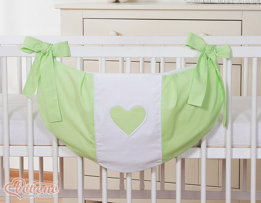 Toys bag- Hanging Hearts green – afbeelding 2