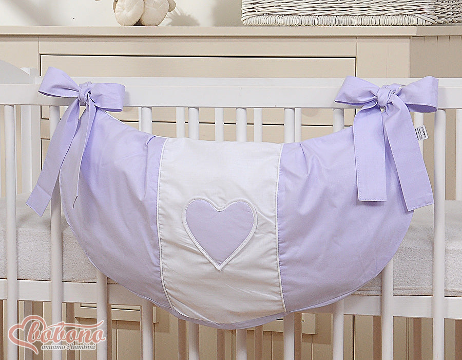Toys bag- Hanging Hearts lilac – afbeelding 2