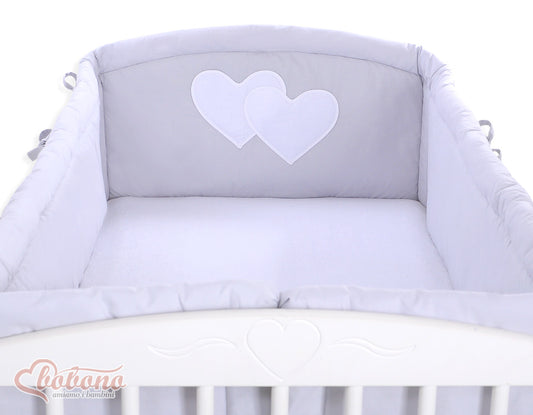 Universal bumper XXL- Hanging Hearts grey – afbeelding 2