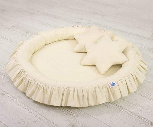 2pcs kussen set - cream – afbeelding 2