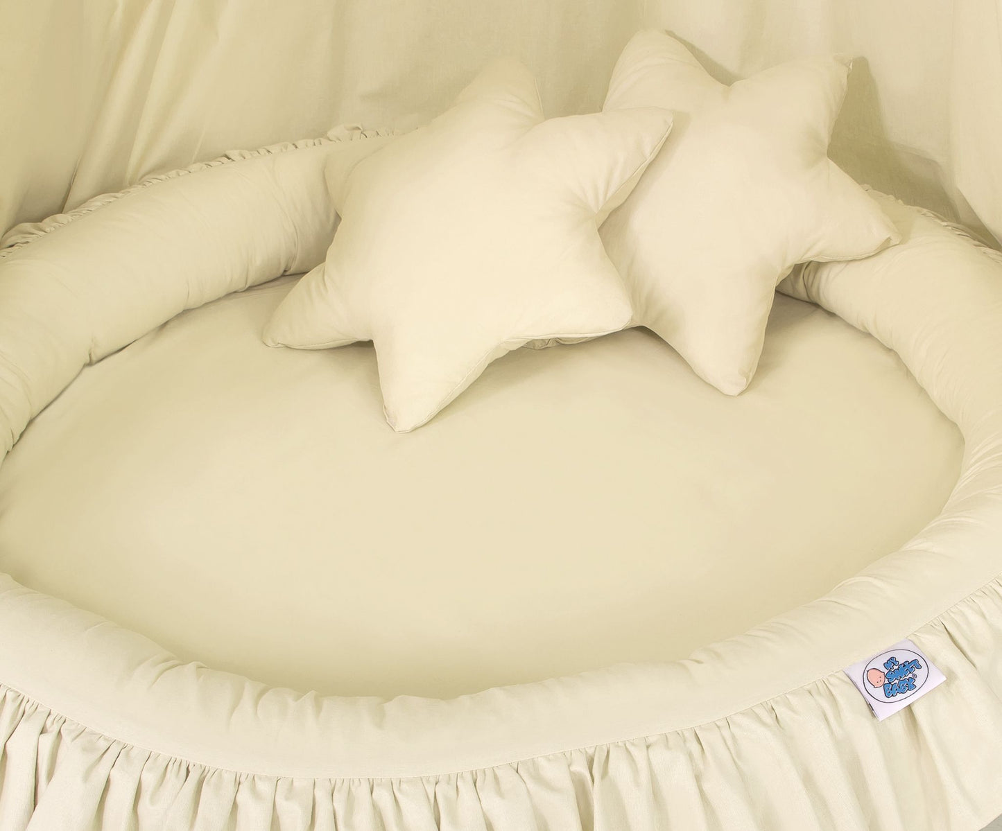 2pcs kussen set - cream – afbeelding 3