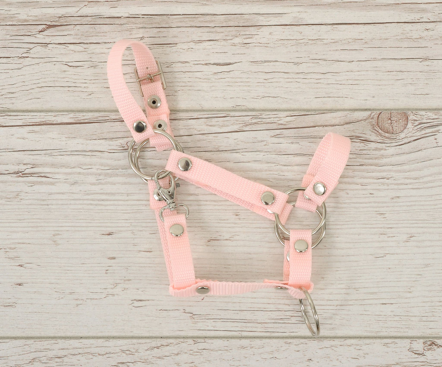The adjustable halter for Hobby Horse A3 - powder pink – afbeelding 2