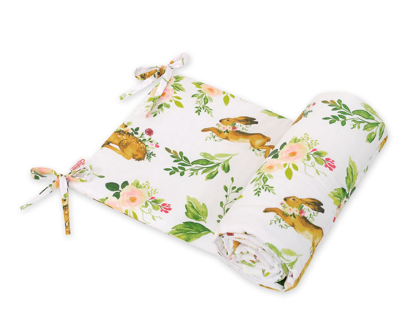 Universal bumper for cot - in the forest – afbeelding 1