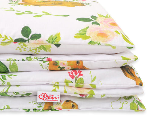 Baby cotton bedding set 2-pcs 135x100 cm- in the forest – afbeelding 2