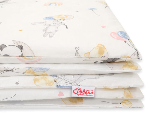 Baby cotton bedding set 2-pcs 135x100 cm - balloons – afbeelding 2