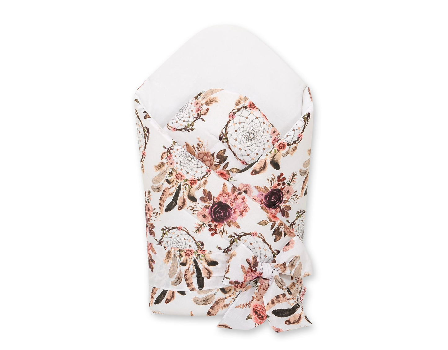 Baby nestje 2in1 with stiffening with bow - flower dream catchers – afbeelding 1