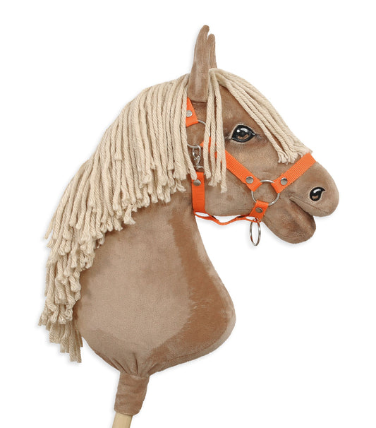 The adjustable halter for Hobby Horse A3 - orange – afbeelding 2
