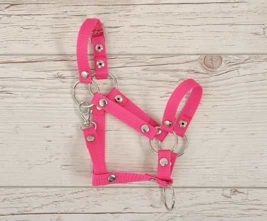 The adjustable halter for Hobby Horse A3 - dark pink – afbeelding 2