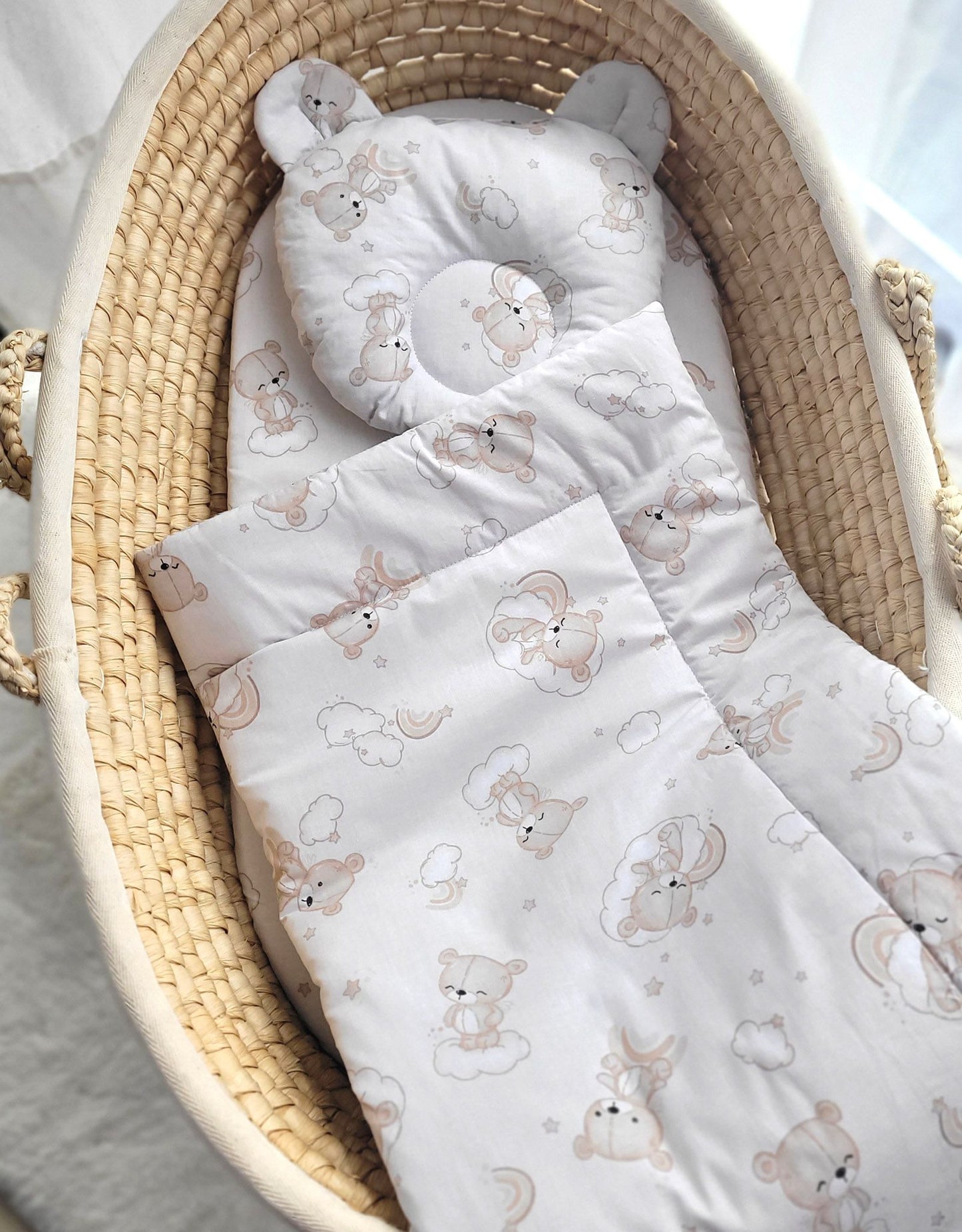 2pcs kussen set - beige – afbeelding 4