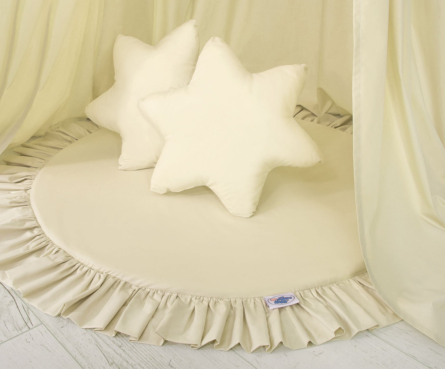 2pcs kussen set - cream – afbeelding 4