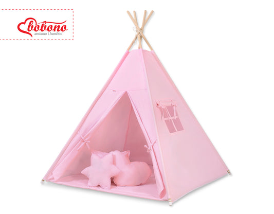 Set of 3 cushions for the tipi tent - pink – afbeelding 2