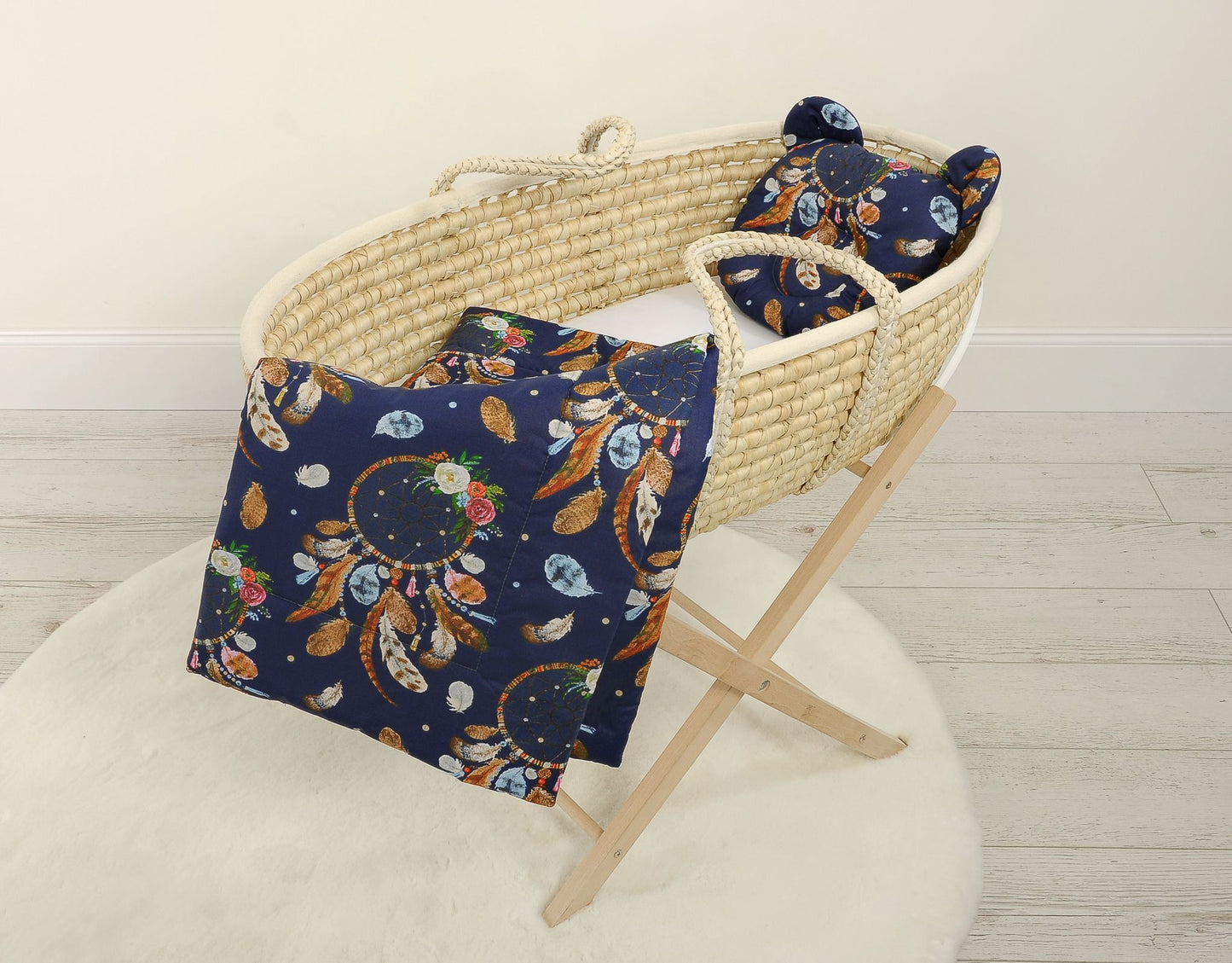 2pcs kussen set - blue – afbeelding 4