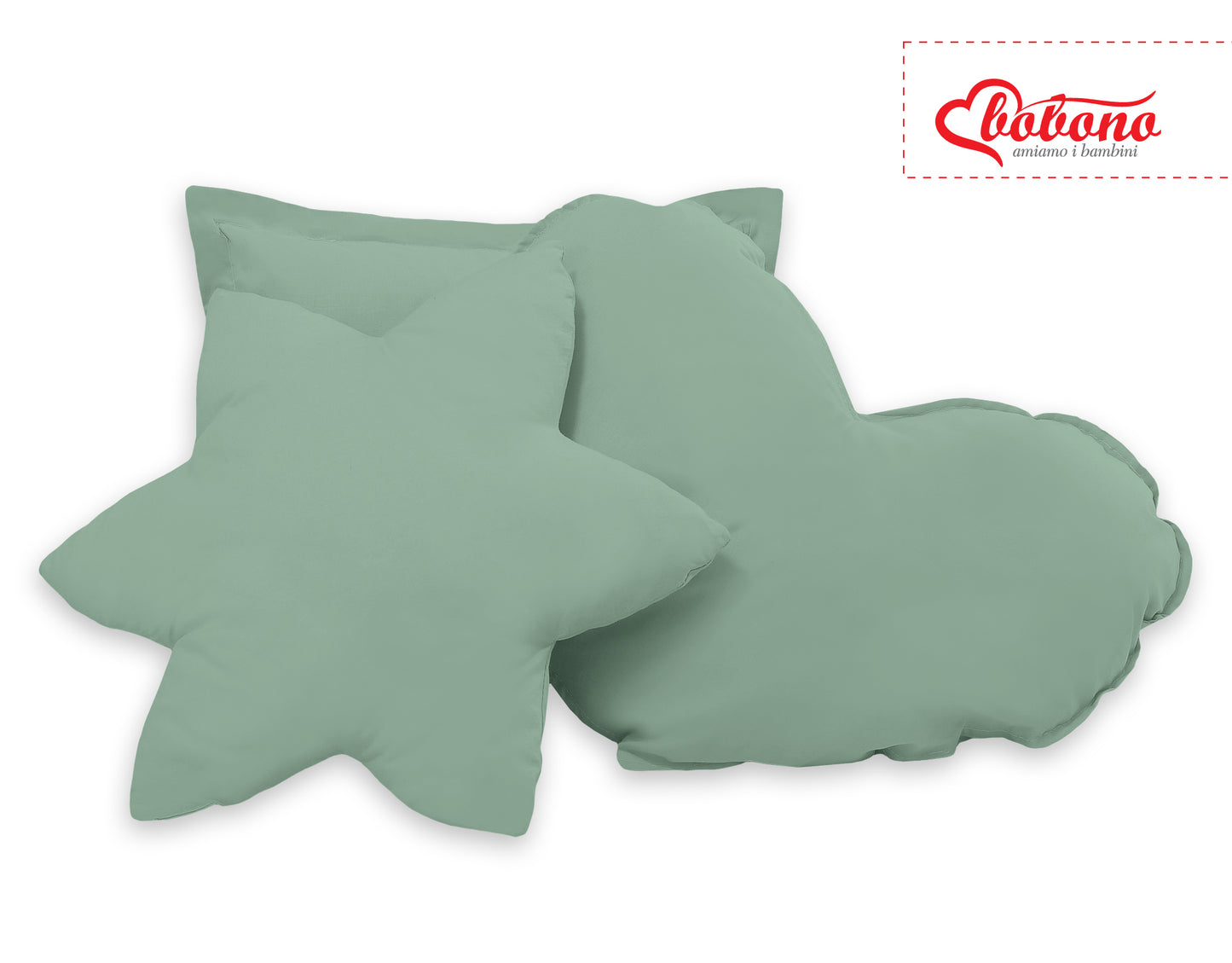 3pcs kussen set - pastel green – afbeelding 2