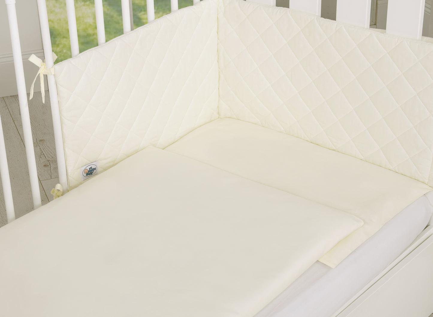 Universal bumper peaked - cream – afbeelding 2