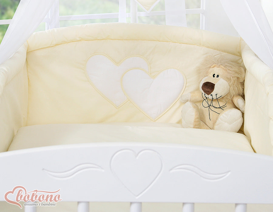 Universal bumper- Hanging Hearts cream – afbeelding 2