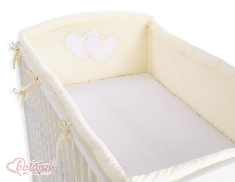 Universal bumper XXL- Hanging Hearts cream – afbeelding 1