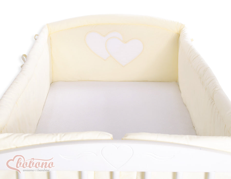 Universal bumper XXL- Hanging Hearts cream – afbeelding 2