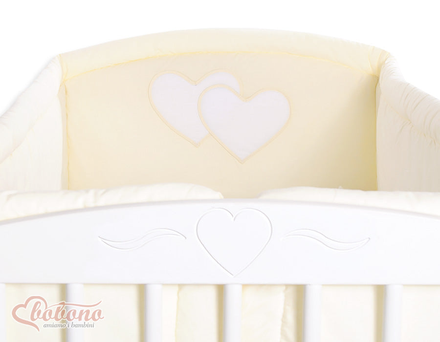 Universal bumper XXL- Hanging Hearts cream – afbeelding 3