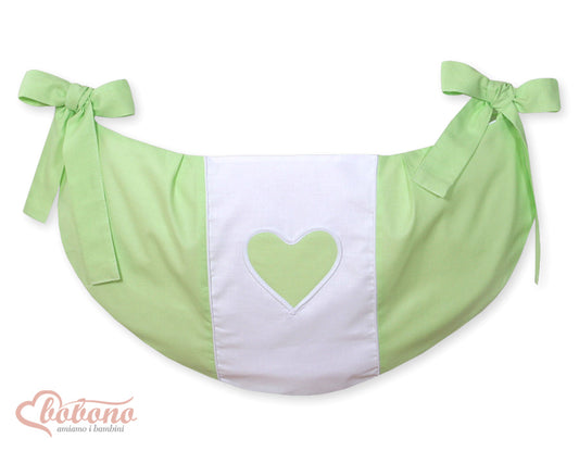 Toys bag- Hanging Hearts green – afbeelding 1