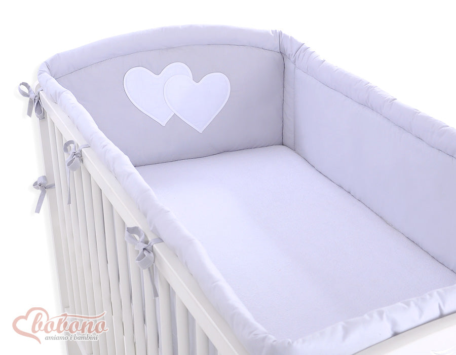 Universal bumper XXL- Hanging Hearts grey – afbeelding 1