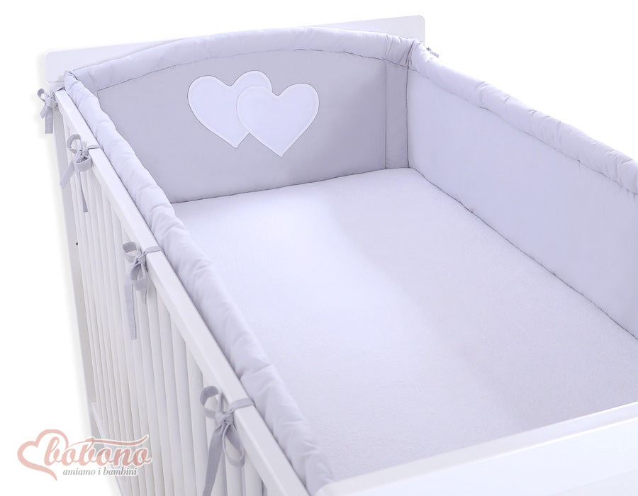 Universal bumper XXL- Hanging Hearts grey – afbeelding 4