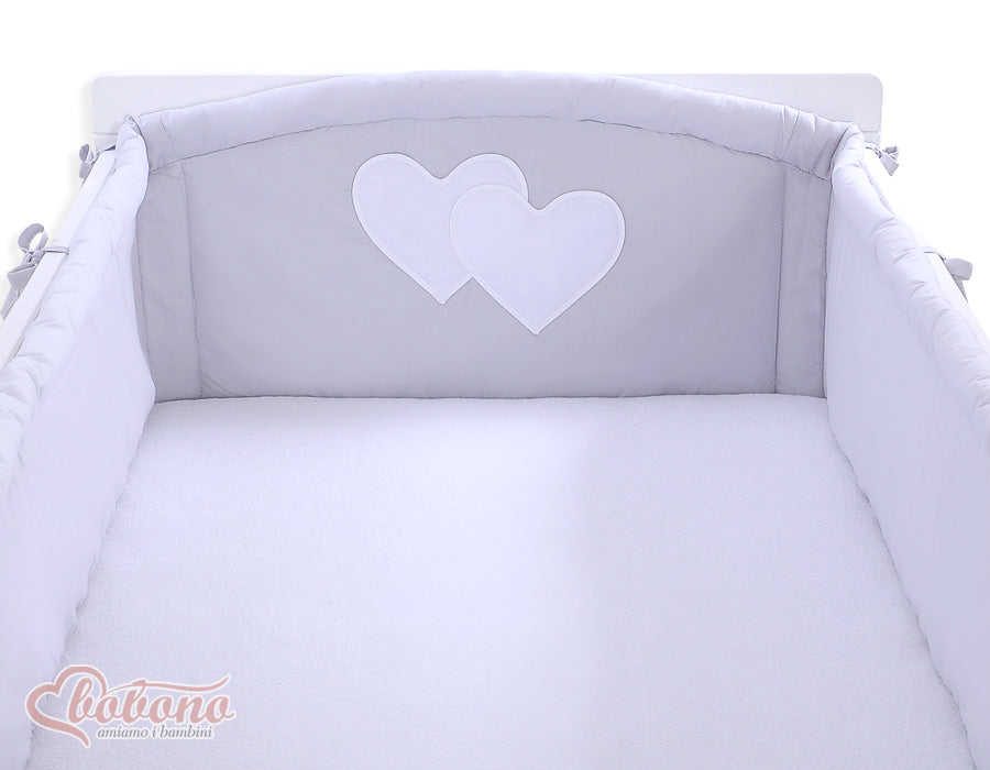 Universal bumper XXL- Hanging Hearts grey – afbeelding 3