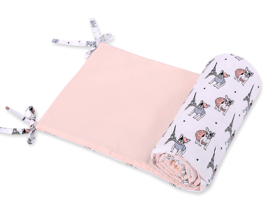 Universal bumper for cot - little doggies – afbeelding 1