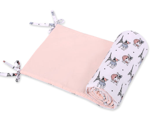 Universal bumper for cot - little doggies – afbeelding 1