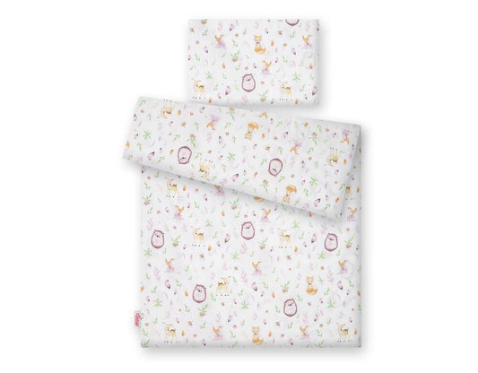 Baby cotton bedding set 2-pcs 120x90 cm- forest softness – afbeelding 2