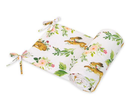 Universal bumper for cot - in the forest – afbeelding 1