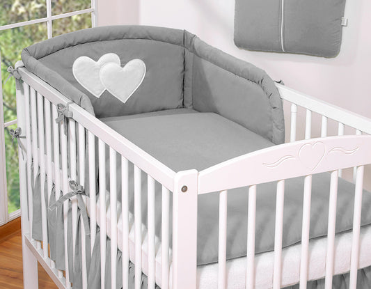 Universal bumper- Hanging Hearts anthracite – afbeelding 2