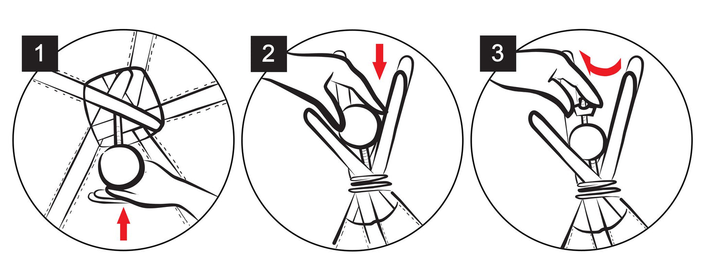 Wooden stabilizer for teepees – afbeelding 5