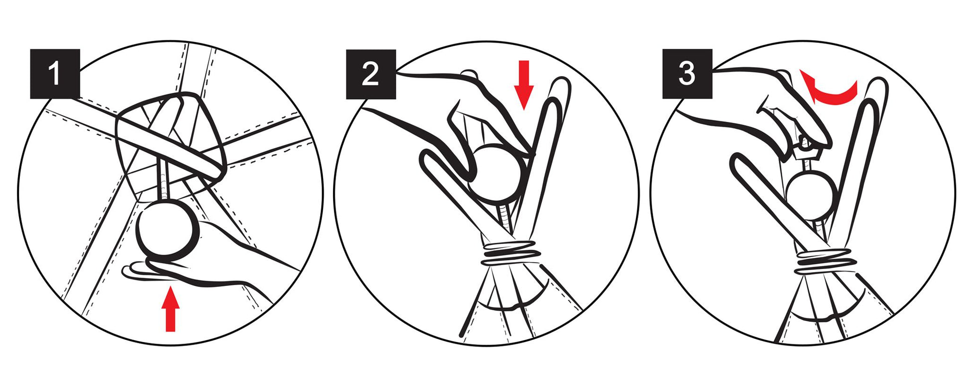 Wooden stabilizer for teepees – afbeelding 5