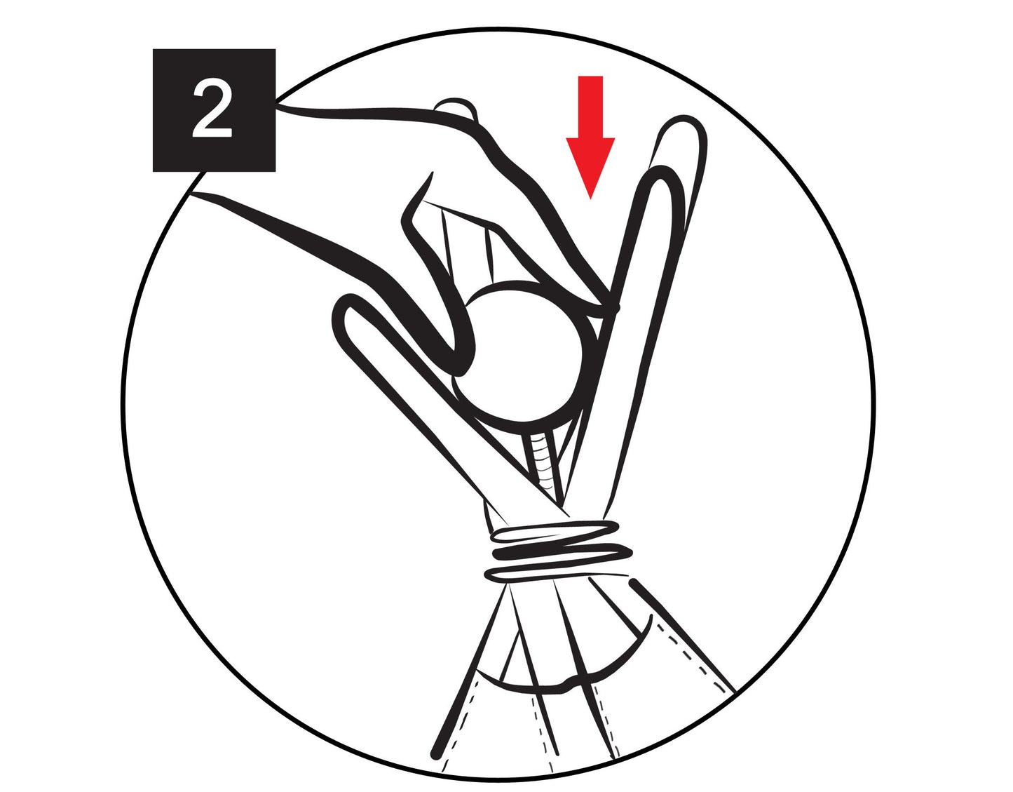 Wooden stabilizer for teepees – afbeelding 3