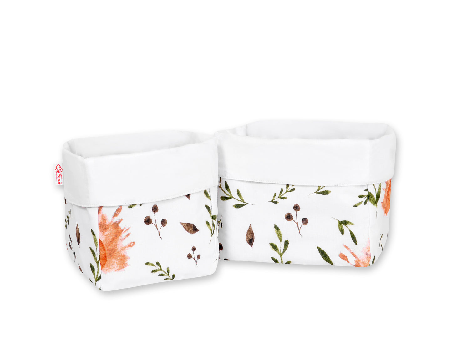 Set of 2 storage baskets - white squirrel – afbeelding 1