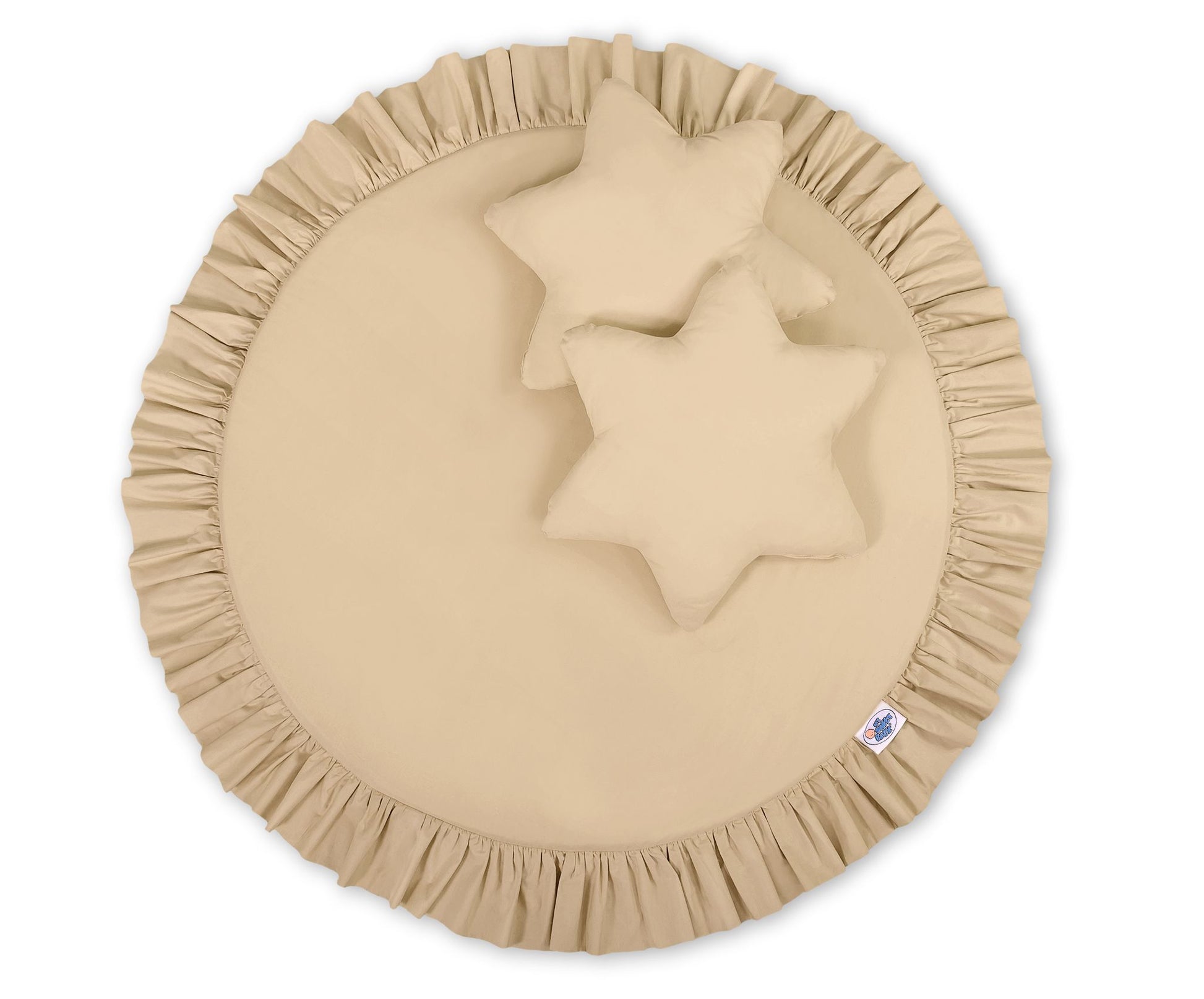 2pcs kussen set - beige – afbeelding 4