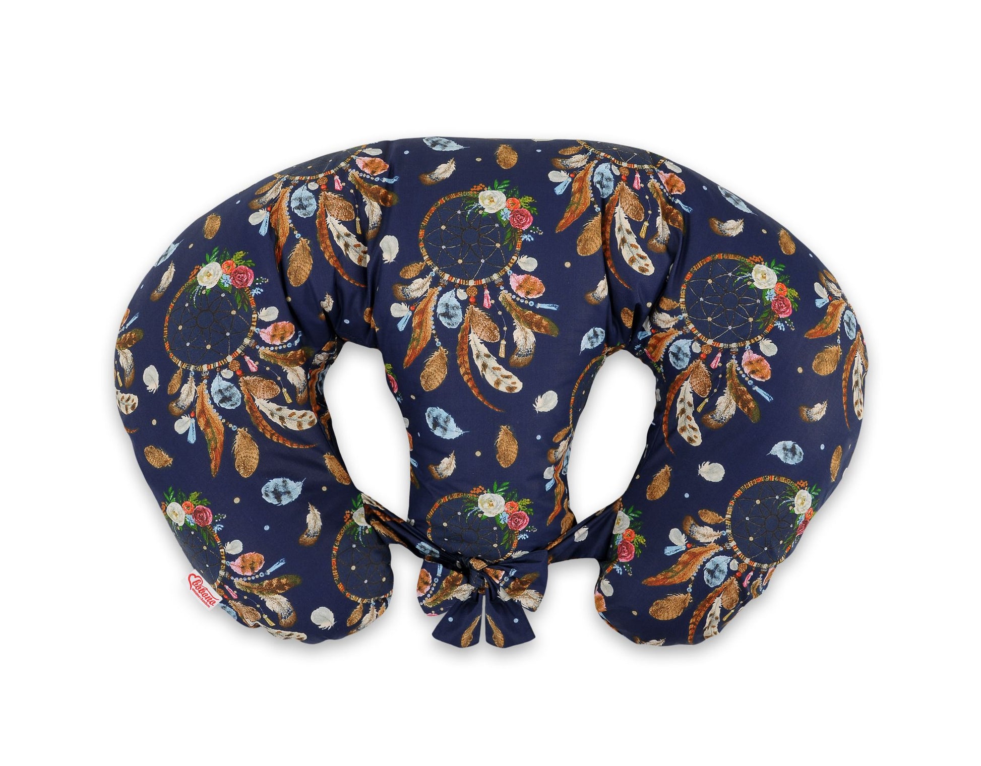 Twin nursing kussen, Breastfeeding Croissant kussen, removable, Hands-Free Feeding- dream catchers – afbeelding 3