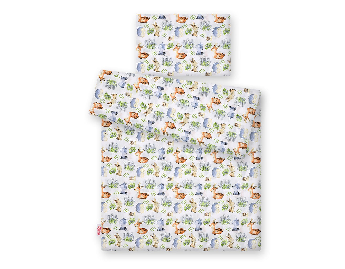 Baby cotton bedding set 2-pcs 120x90 cm- Forest Adventure – afbeelding 2