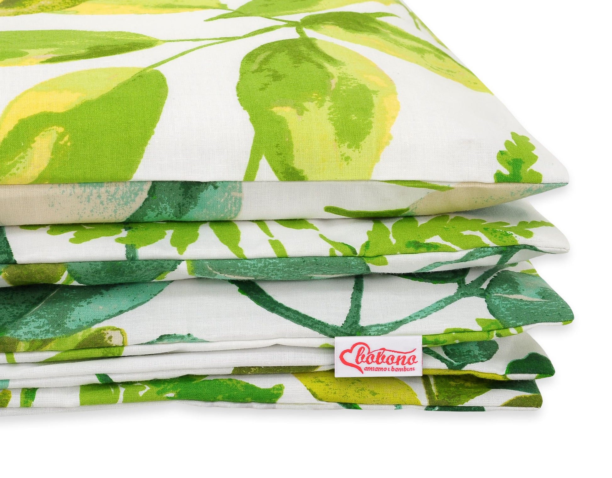 Baby cotton bedding set 2-pcs 120x90 cm- eucalyptus – afbeelding 3