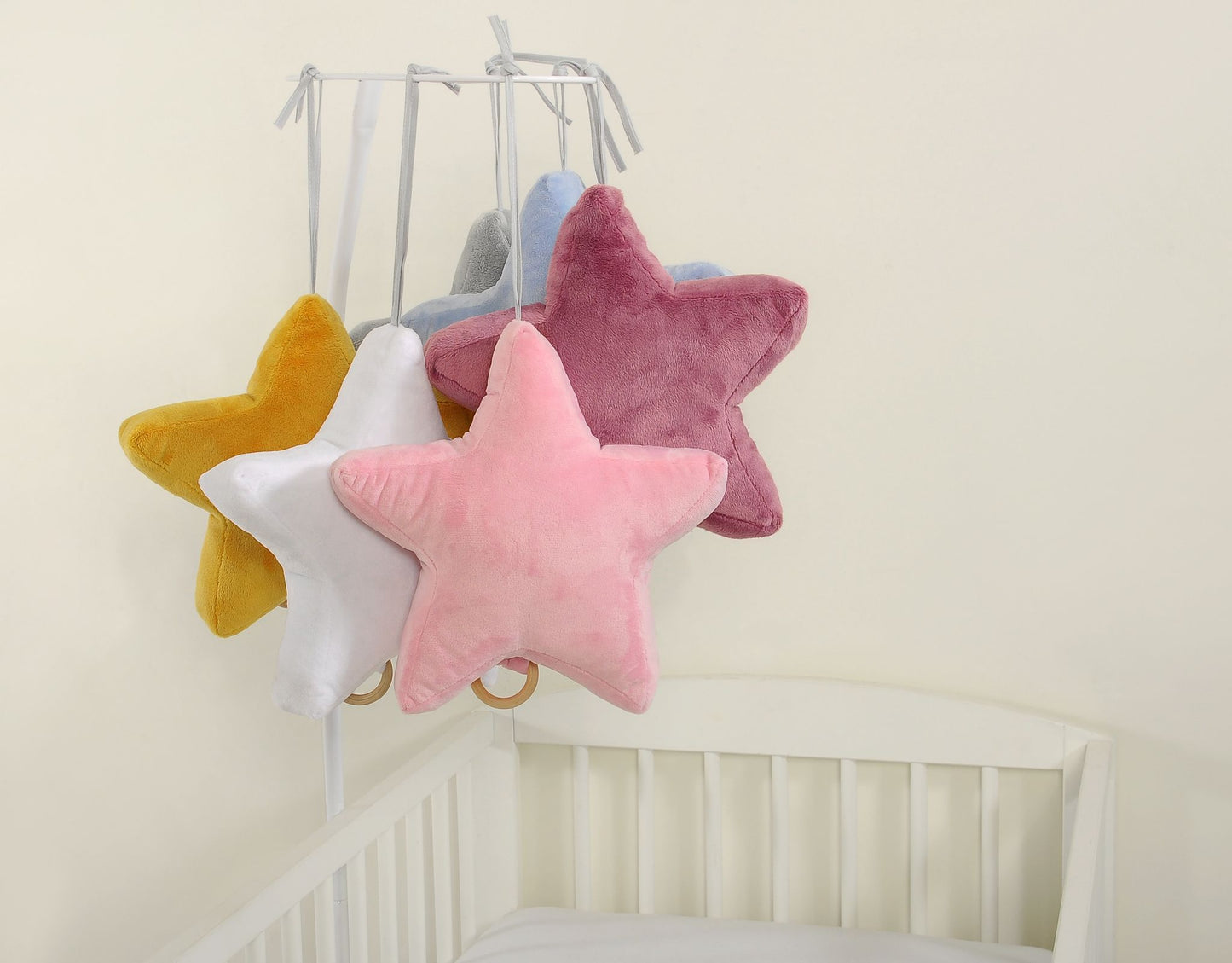 Baby music box star- honey yellow – afbeelding 3