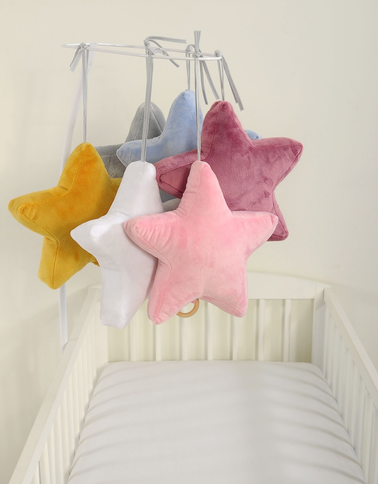 Baby music box star- honey yellow – afbeelding 4