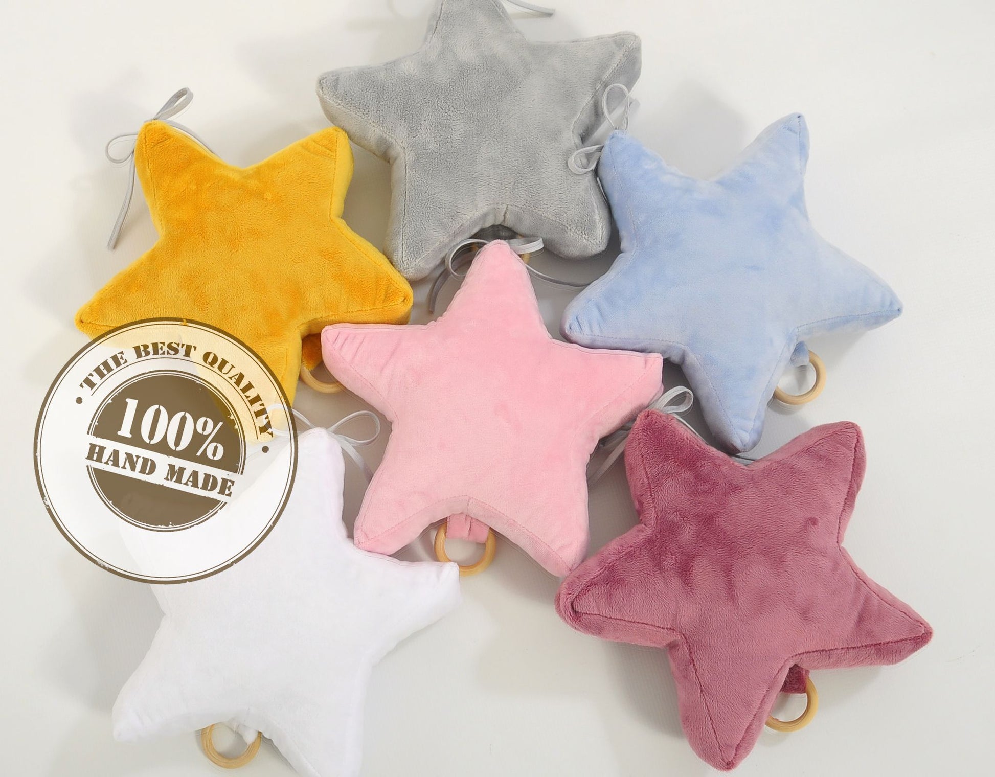 Baby music box star - white – afbeelding 5