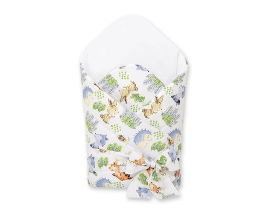 Baby nestje 2in1 with stiffening with bow - Forest Adventure – afbeelding 1