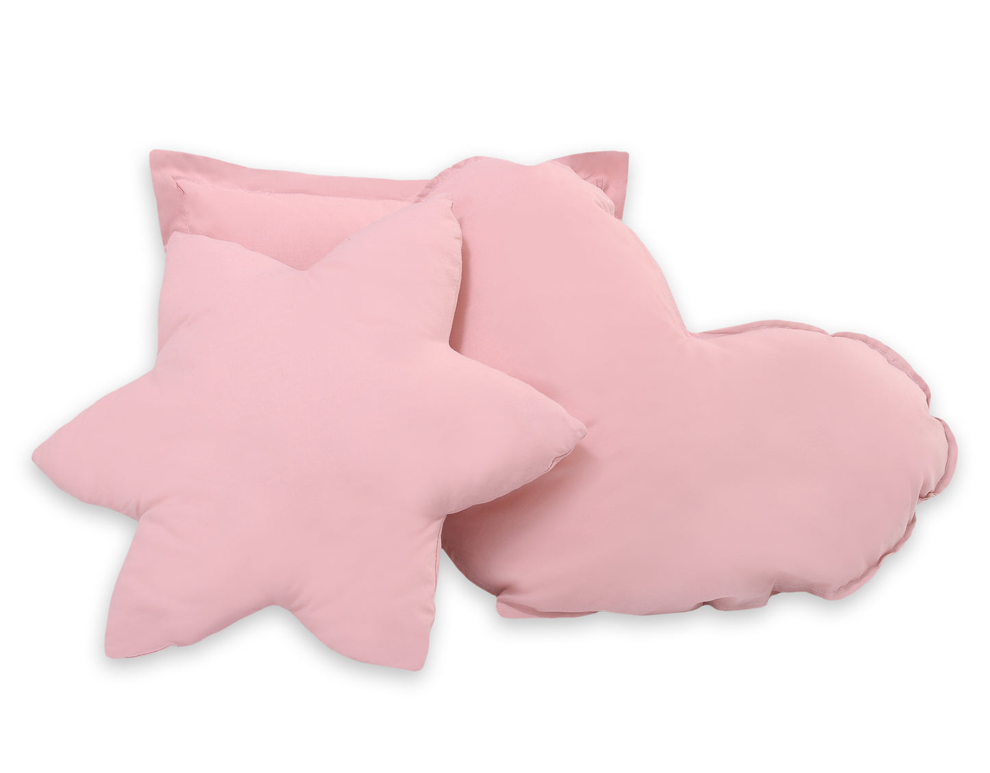 3pcs kussen set - pastel pink – afbeelding 1